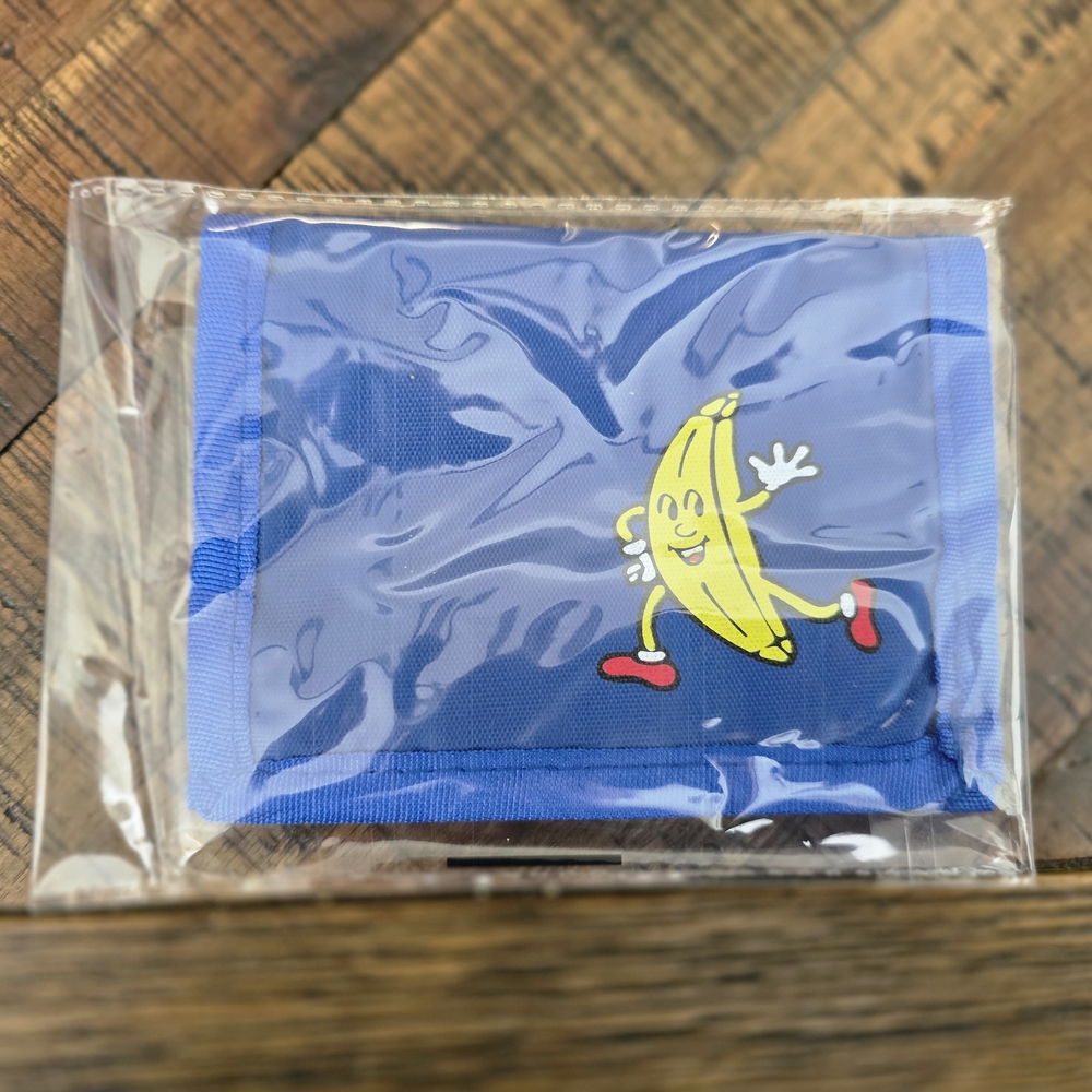 Loot Crate Blue Wallet with Banana Design